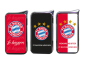 Preview: Metallfeuerzeuge "FC Bayern Mettal Chrom" 3er set mix