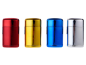 Preview: Sturmfeuerzeuge "Mirror", metallic poliert, Blaue Jet-Flamme, 4er Mix