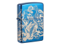 Preview: Zippo Feuerzeug - Atlantis 360°, High Polish Blue