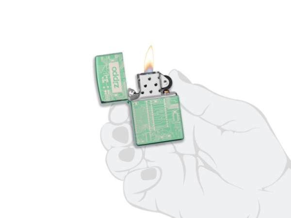 Zippo Feuerzeug - Circuit Board Design
