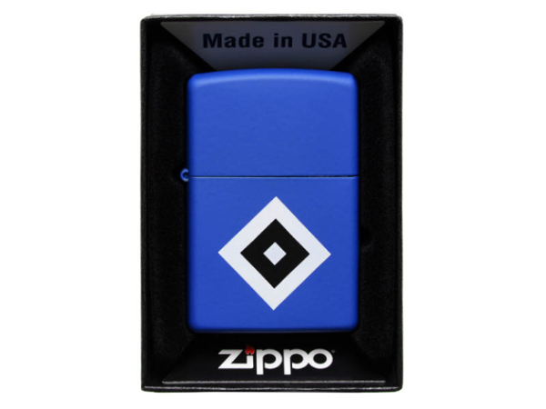 Zippo Feuerzeug - HSV Blau Matt