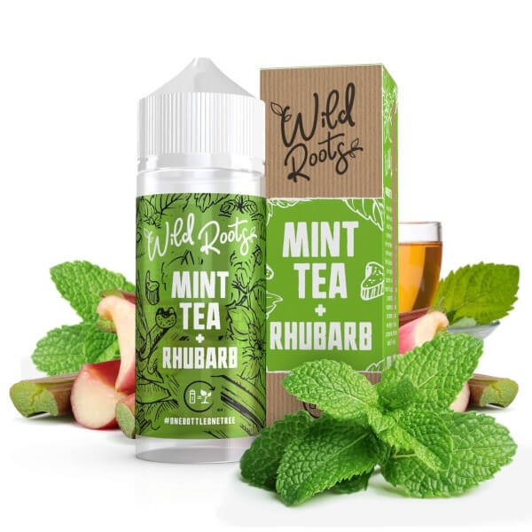 MINT TEA V2 100ml OVERDOSED E-Liquid - WILD ROOTS by SIX LICKS
