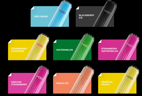 HQD SURV - Einweg E-Shisha ca. 600 Züge