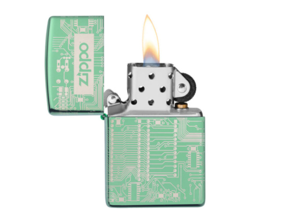 Zippo Feuerzeug - Circuit Board Design