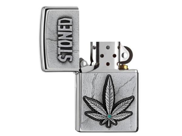 Zippo Feuerzeug - Stoned Emblem
