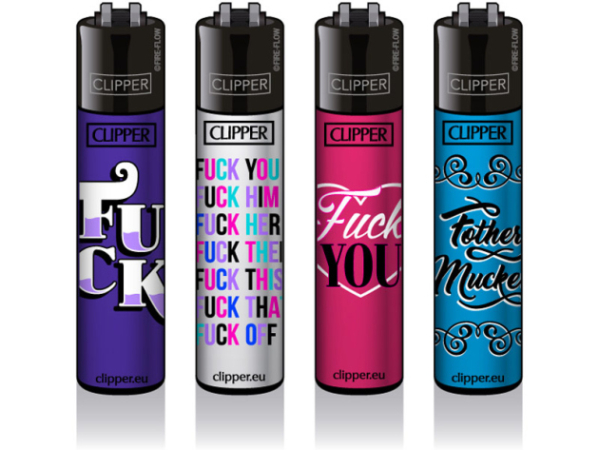 4x Clipper Large F*CK COLLECTION